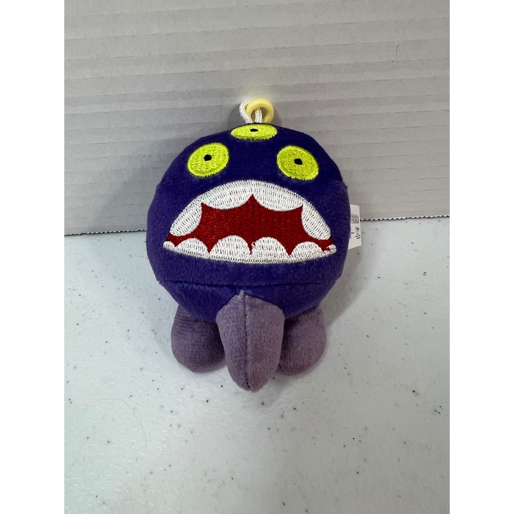 Bobs Burgers Kuchi Kopi Monster Plush Keychain Clip Purple Bulls-i-toy 4 Inch